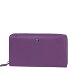  Cartera de cuero esponjoso 19 cm Modelo purple