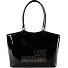  Enameled Logo Bolsa de compras 35 cm Modelo black