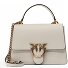  Love One Bolso Piel 25 cm Modelo bianco seta-antique gold