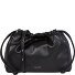  Drawstring Bolsa de hombro 25.5 cm Modelo black