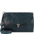  Fold Bolsa de hombro Piel 20 cm Modelo petrol