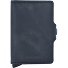  Twinwallet Estuche Vintage para tarjetas de crédito Cartera de piel RFID 6,5 cm Modelo black