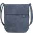  Mademoiselle.M Bolsa de hombro 31 cm Modelo nubuk blue