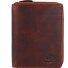  Rugged Cartera Protección RFID Piel 10 cm Modelo brown