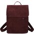  Mademoiselle.M Mochila de día 35 cm Compartimento para laptop Modelo nubuk bordeaux