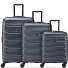  Meteor 4 ruedas Set de maletas 3 piezas Con asa expansible Modelo ocean blue