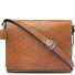  Mark Maletín Mensajero Protección RFID Piel 39 cm Compartimento para el portátil Modelo light brown