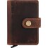  Vintage Cartera Protección RFID Piel 7.5 cm Modelo brown
