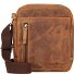  Vintage Bolsa de hombro Piel 18 cm Modelo brown