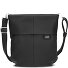  Mademoiselle.M Bolsa de hombro 27 cm Modelo nubuk black