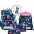  Space Juego de mochilas escolares 5 piezas Modelo Mermaid Delia