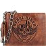  Rebel Rider Billetera de cuero 13 cm Modelo brown