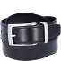  Cinturón de negocios de cuero Modelo black | 95 cm