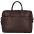  Maletín Antique Avery Piel 46 cm Compartimento para portátil Modelo brown