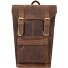  Mochila Vintage Piel 42 cm Compartimento para portátil Modelo brown