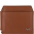  Polo Cartera Bloqueo RFID Piel natural 11 cm Modelo cognac