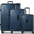  Essentials 14 4 ruedas Set de maletas 3 piezas Con fuelle expandible Modelo dark blue metallic
