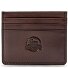  Memphis Estuche para tarjetas de crédito Protección RFID Piel 10 cm Modelo dark brown