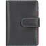  Monedero mediano de piel con cierre a presión 13 cm Modelo black-pace