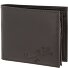  Leather Cartera Bloqueo RFID Piel natural 10 cm Modelo braun-lizard