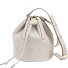 Filicudi Bolsa Piel 14 cm Modelo pearl grey