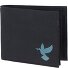  New Cryptan Cartera Bloqueo RFID 12 cm Modelo schwarz-freedom pigeon cyan