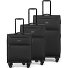  Jupiter 4X 4 ruedas Juego de maletas 3 piezas Modelo black