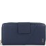  Cartera Milano de piel RFID 19 cm Modelo navy