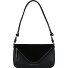  Hardware Bolsa de hombro Mini Bag Piel 18 cm con pliegue de expansión Modelo black-nickel