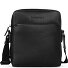  Black Bolsa de hombro Piel 20 cm Modelo schwarz