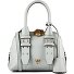  Bowling Bag Bolso Piel 21 cm Modelo grigio silver