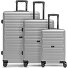  Essentials 08 3-SET 4 ruedas Set de maletas 3 piezas Modelo silver-colored 2