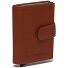  Leipzig Estuche para tarjetas de crédito Protección RFID Piel 7.5 cm Modelo cognac