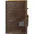  Funda para tarjetas de crédito Click & Slide RFID Piel 6,5 cm Modelo mossgreen-y-gol
