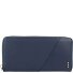  Cartera Milano de piel RFID 19 cm Modelo navy