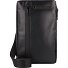  Upcycled Tarpaulin Bolsa de hombro Mini Bag 14 cm Modelo black