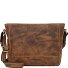  Vintage Bolsa de hombro Piel 29 cm Modelo brown