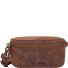  Riñonera de cuero Montenegro 20 cm Modelo braun
