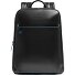  Blue Square Mochila de día Protección RFID Piel 37 cm Compartimento para el portátil Modelo black
