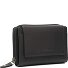  Orveta Cartera Bloqueo RFID Piel natural 13 cm Modelo black