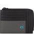  Pulse Estuche para tarjetas de crédito Protección RFID Piel 12 cm Modelo black