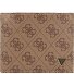  Mito Cartera Bloqueo RFID Piel natural 12 cm Modelo beige-brown