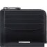  Billetera clásica de cuero 11 cm Modelo black