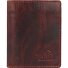  Rugged Cartera Protección RFID Piel 8.5 cm Modelo brown