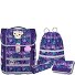  Perfecto Juego de mochilas escolares 5 piezas Modelo Dschungel
