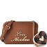  Heart Charm Bolsa de hombro Piel 20 cm Modelo brown - brown
