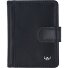  Polo Estuche para tarjetas de crédito Bloqueo RFID Piel natural 8 cm Modelo schwarz