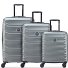  Meteor 4 ruedas Set de maletas 3 piezas Con asa expansible Modelo graphite