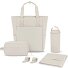  Set de bolso cambiador Lindby 4 pzs. compartimento para portátil Modelo sandstone