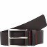  Cinturón de cuero Giaspo Modelo dark brown | 95 cm